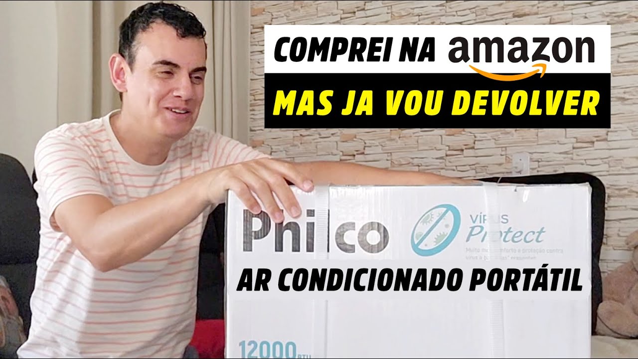 COMPREI UM AR CONDICIONADO PORTÁTIL NA AMAZON MAS JA VOU DEVOLVER - Fubá online