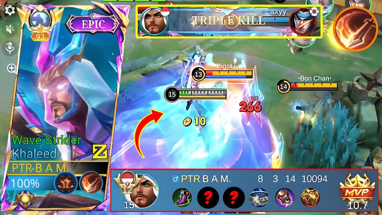 NO ONE EXPECTED THIS AGGRESSIVE KHALEED ROAM GAMEPLAY❗ KHALEED BEST BUILD 2025  - Mobile Legends