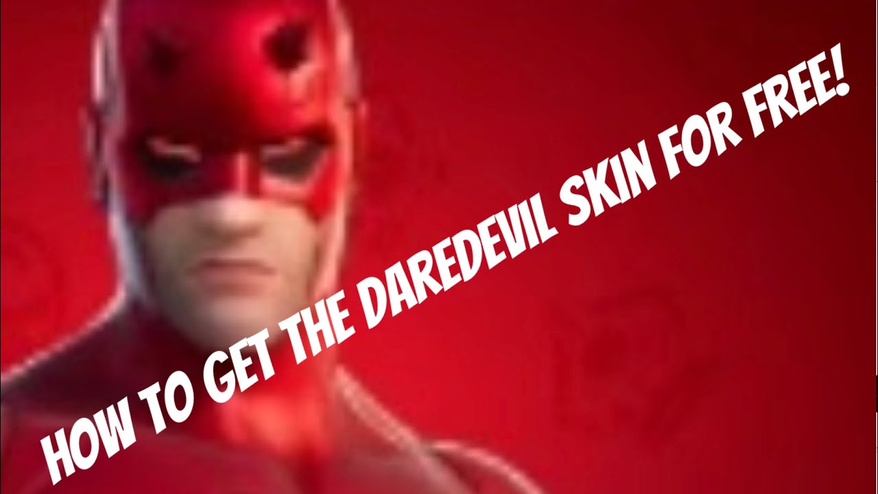 How to get the Daredevil Skin for Free!(The Man without Fear!)