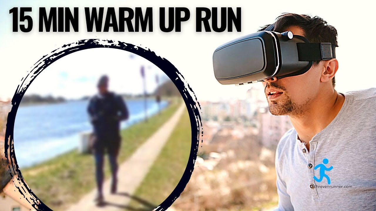 15 MIN VIRTUAL RUNNING Warm Up Video - Laufband Training mit Musik