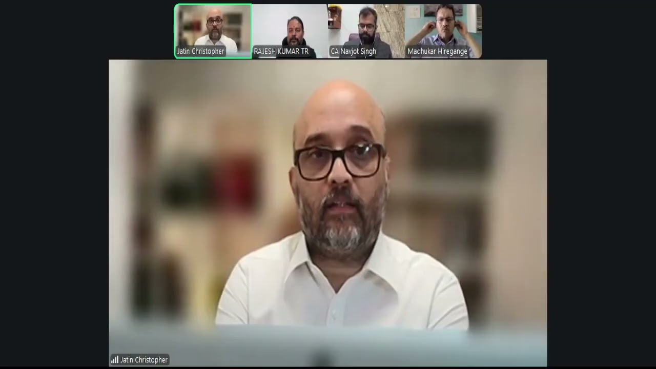 Webinar on “Unlocking Professional Opportunities for CAs in Customs Compliance and Foreign.-19122025