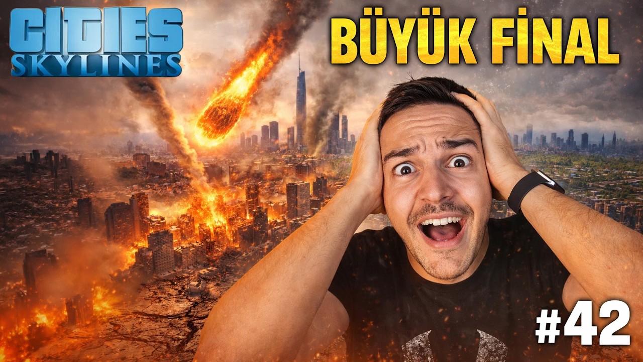 MEGAPOLÜ YOK EDİYORUM! FÜZE SALDIRISI BAŞLADI 💥🚀 | Cities Skylines #42