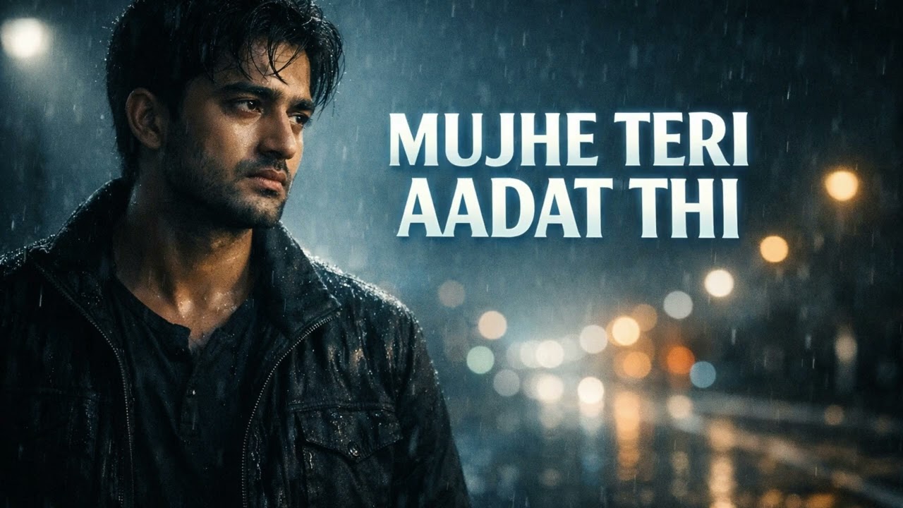 Mujhe Teri Aadat Thi | Emotional Sad Love Song | Heart Touching Breakup Poetry | Hindi Melody