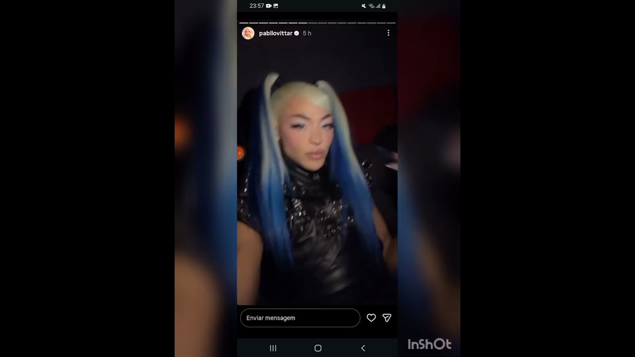 Pabllo Vittar Instagram Stories 