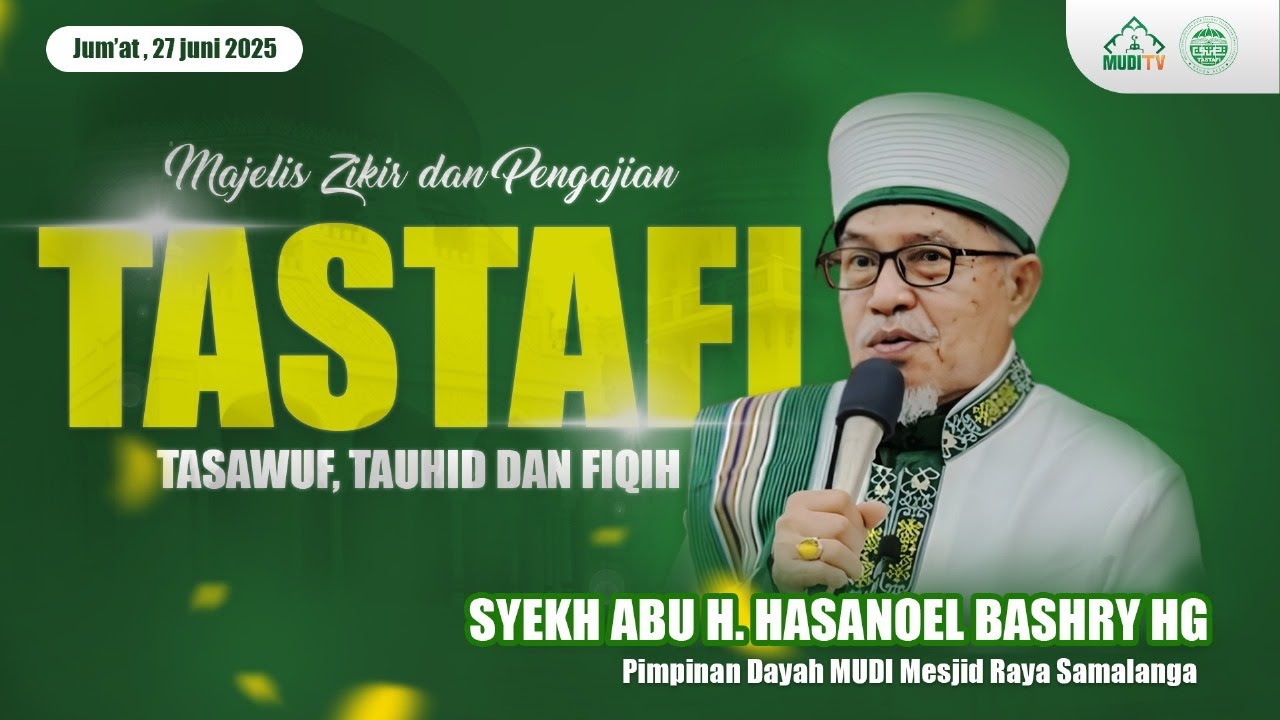 Pengajian Tastafi Mesjid Raya Baiturrahman Banda Aceh