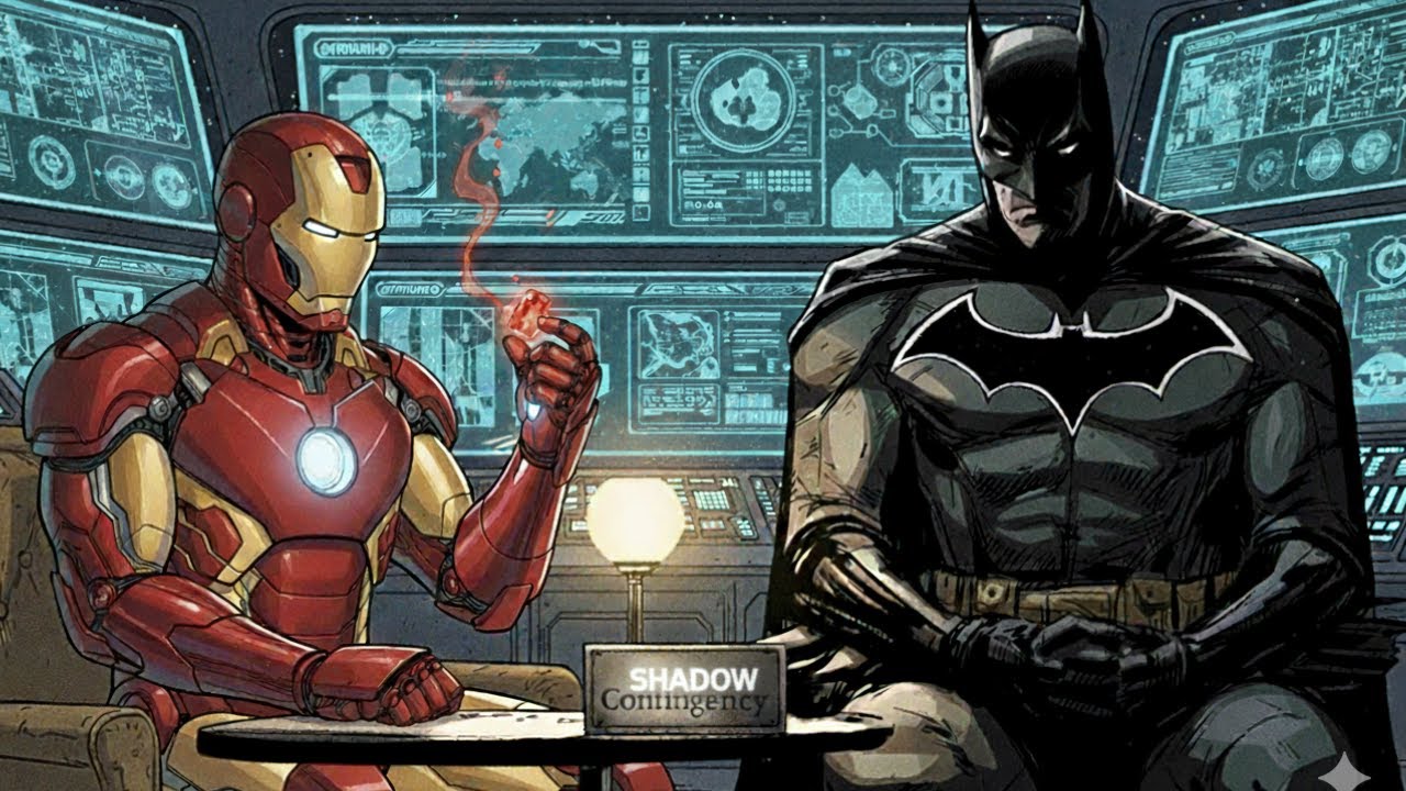 Batman and Iron Man Discuss ‘ARTIFICIAL INTELLIGENCE’