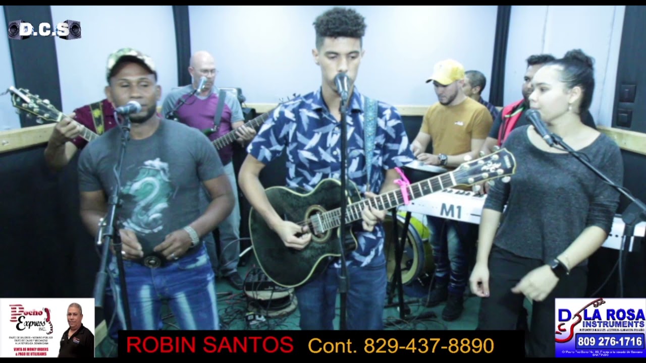 Roni Perez y Robin Santos  Mi Linda Paloma En Vivo