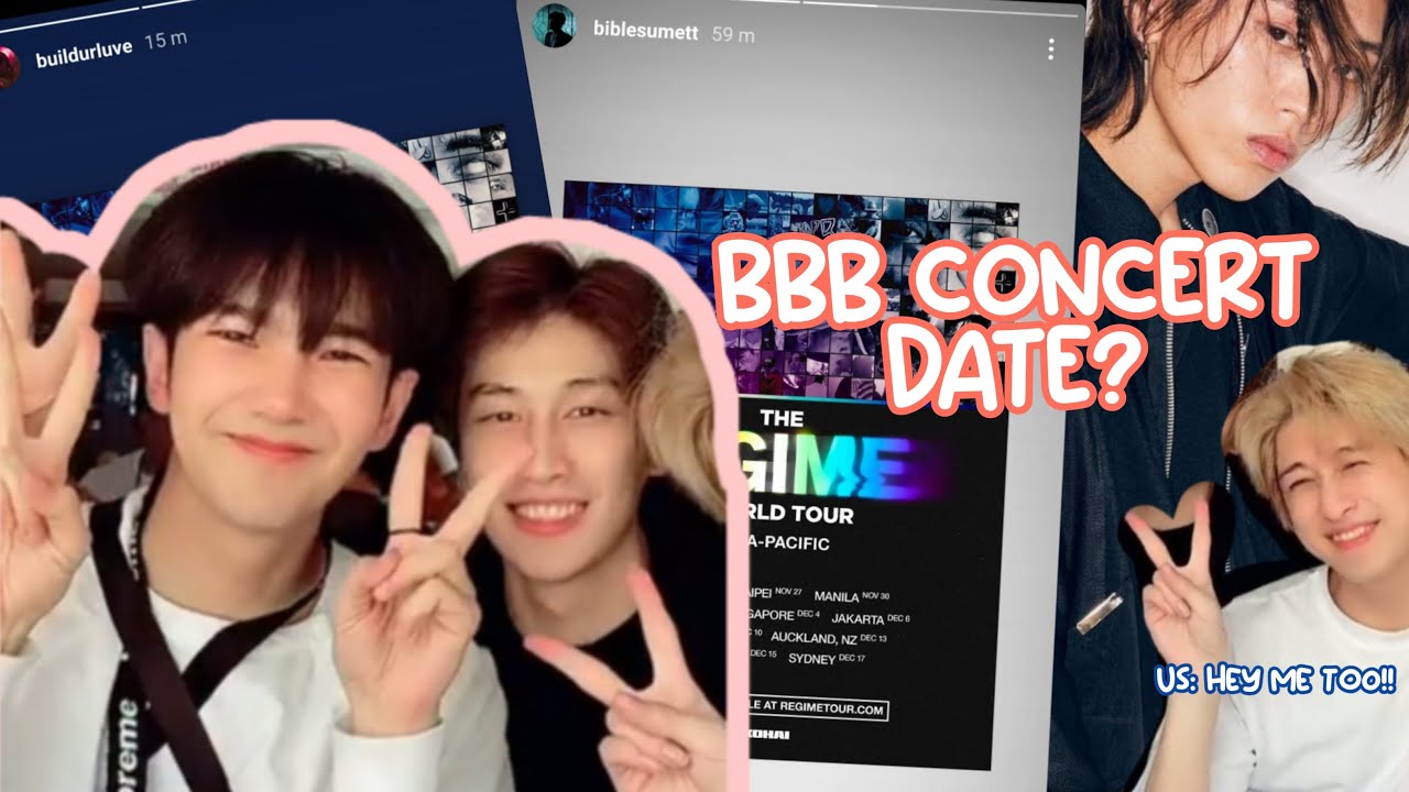 Are we going to have #BibleBuild on a concert date???!!! 🙀😲