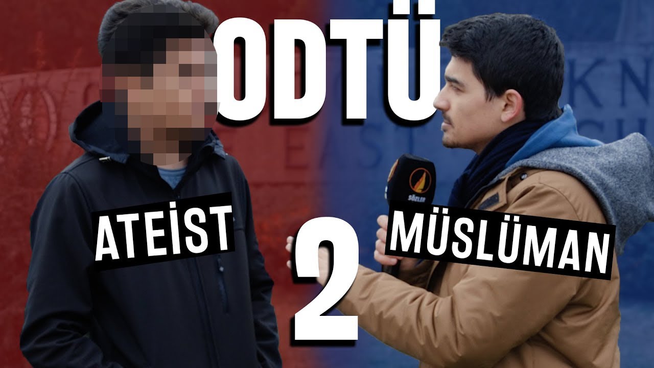 ODTÜ’NÜN ÖNÜNDE ATEİST İLE MÜSLÜMAN TARTIŞMASI 2