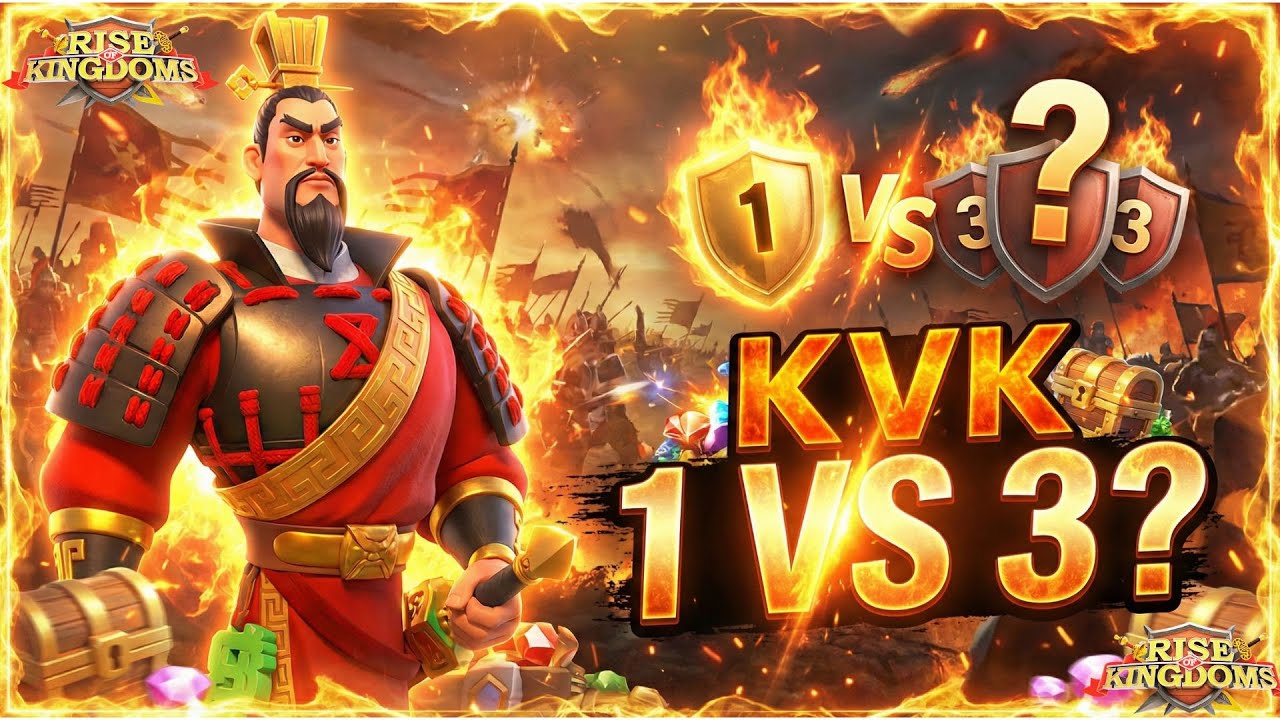 KVK 4 | MUITA TENSÃO | RISE OF KINGDOMS