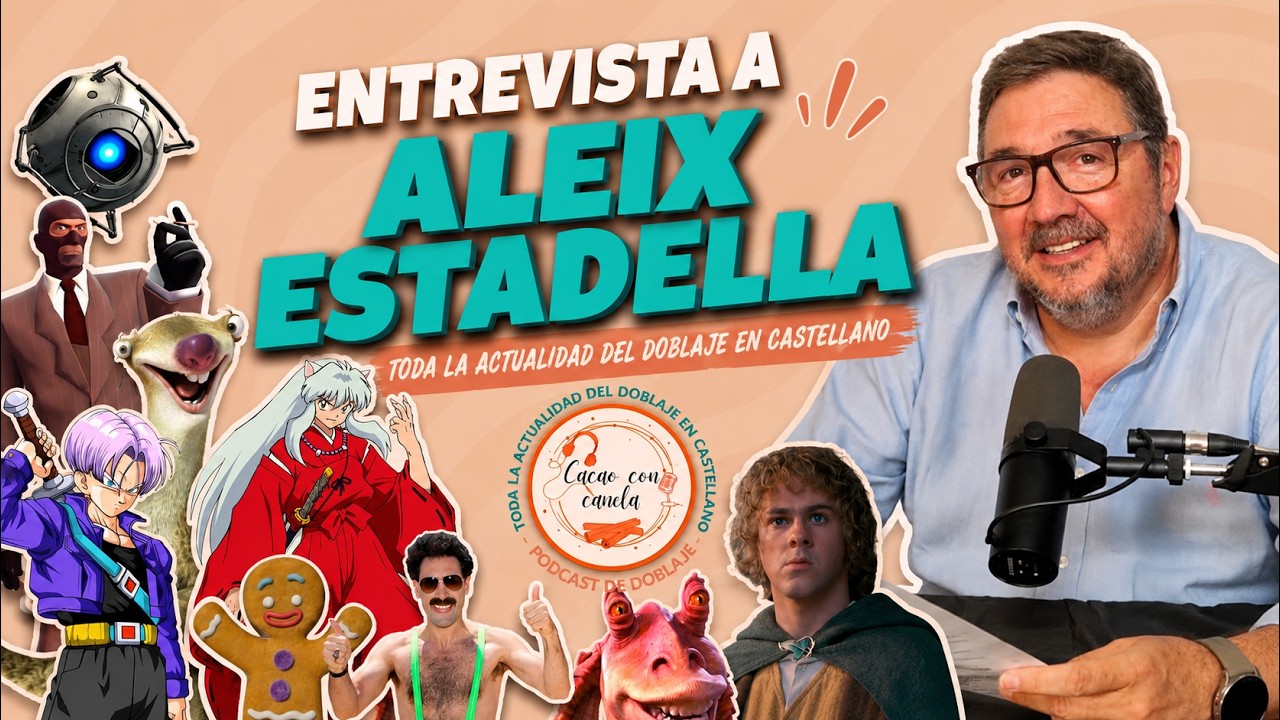 | 🟡​ ENTREVISTA A ALEIX ESTADELLA | #doblaje #podcast #voz #entrevista #actor