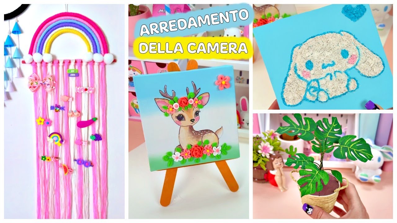 6 FAI DA TE - IDEE CARINE PER DECORARE LA STANZA 