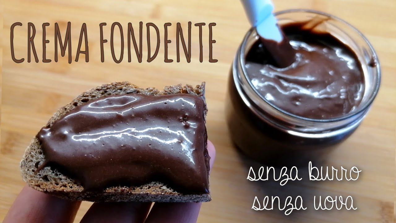 CREMA SPALMABILE al cioccolato fondente