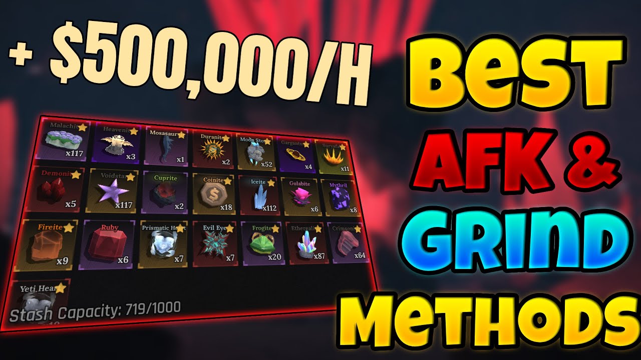 Лучшие методы прокачки и AFK-режим в Roblox The Forge
