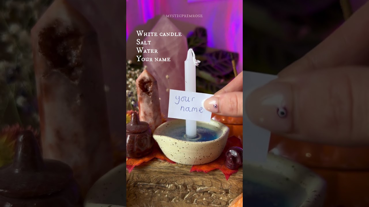 Easy cleansing spell #witchcraft