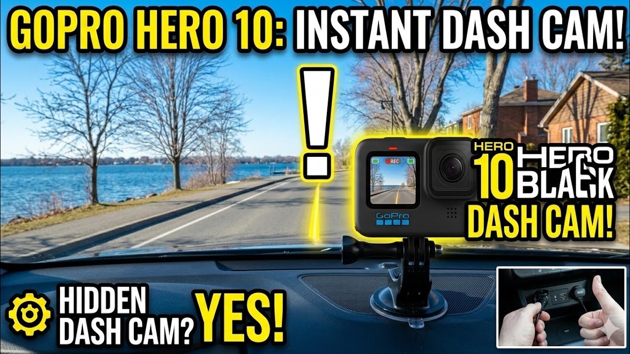 How To Use GoPro Hero 10 as Dashcam