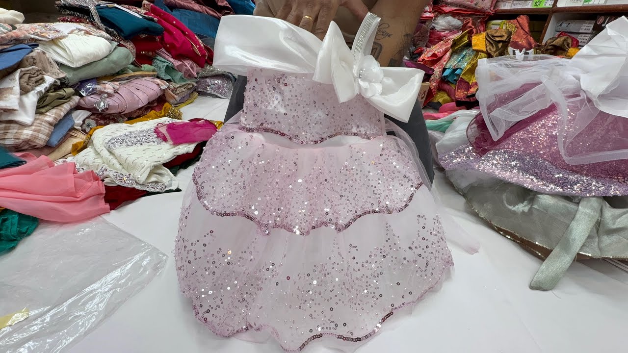 Chickpet Bangalore wholesale kids wear collections single piece courier available 