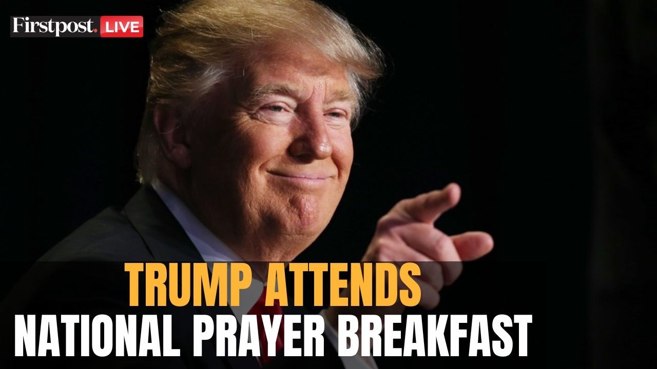 Trump LIVE: US President Donald Trump Attends 74th National Prayer Breakfast | Firstpost