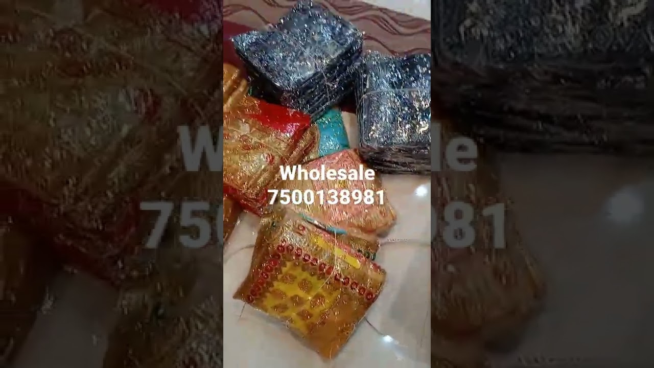 Kolkata Work handwork saree || wholesale||cheap prices || Retail shop