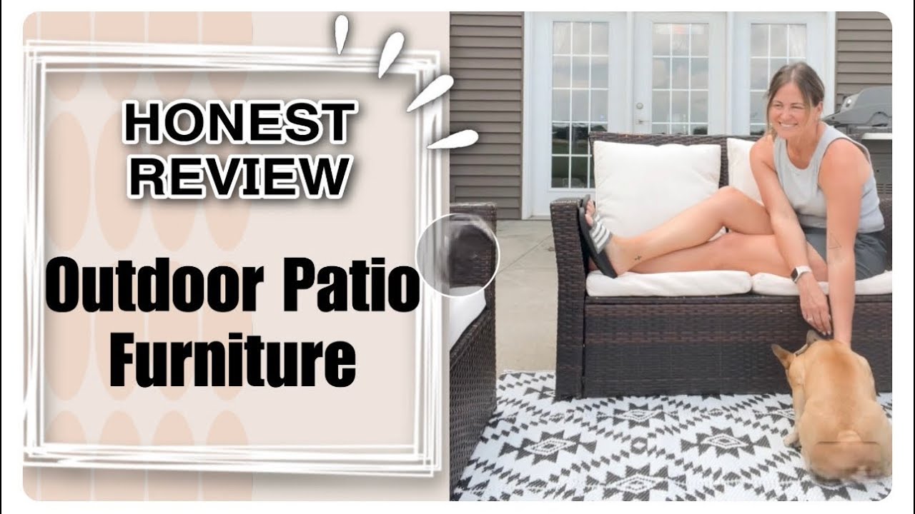 My Honest Review after owning this Wisteria Lane Outdoor Patio Set for 4+ Years! #ad#amazon#patio