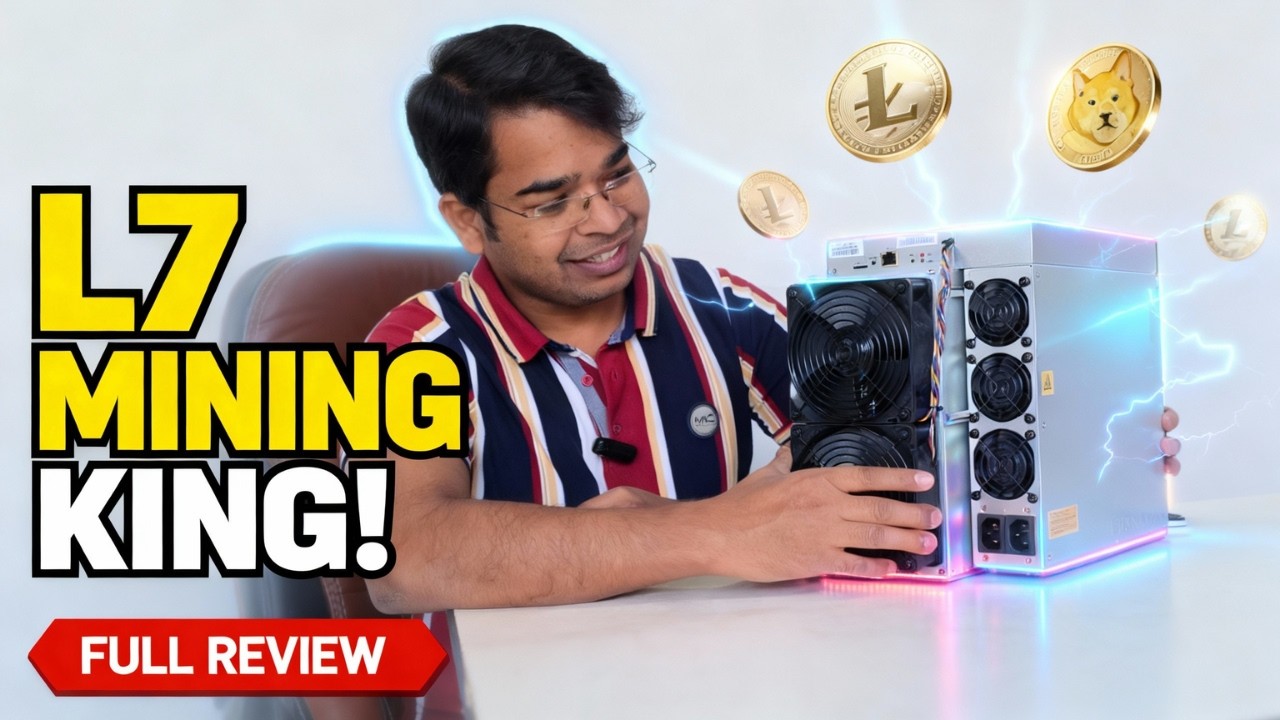 Antminer L7 9.05Gh Review | Dogecoin & Litecoin Mining | Full Profit & Power Test 2025