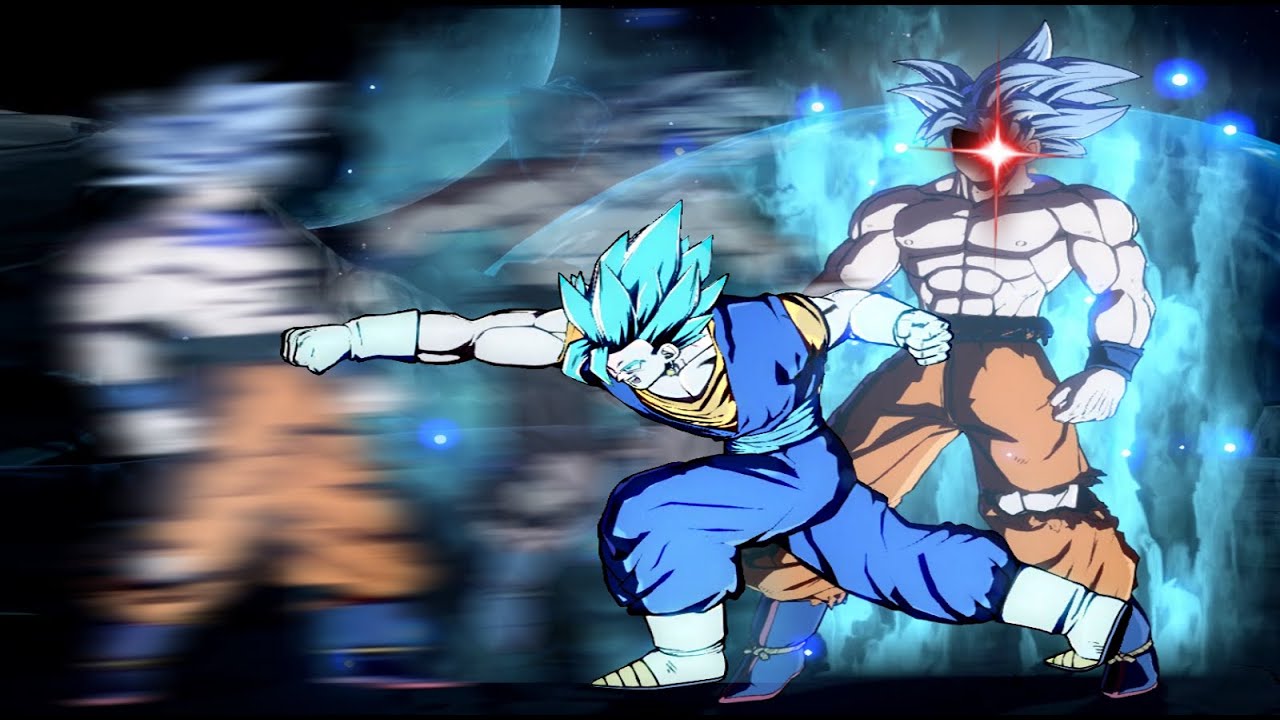 [DBFZ] Perfect Ultra-Instinct dodging for exactly four minutes and twenty two seconds