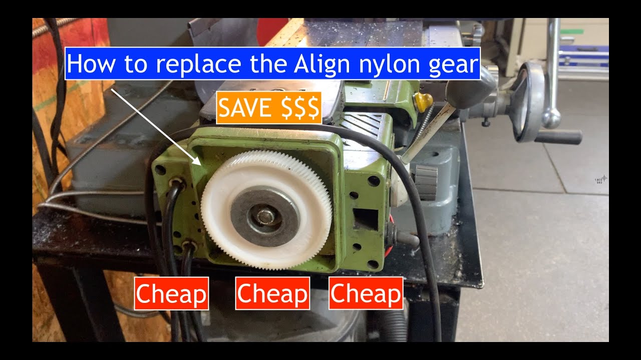 Align Power Feed Gear Replacement