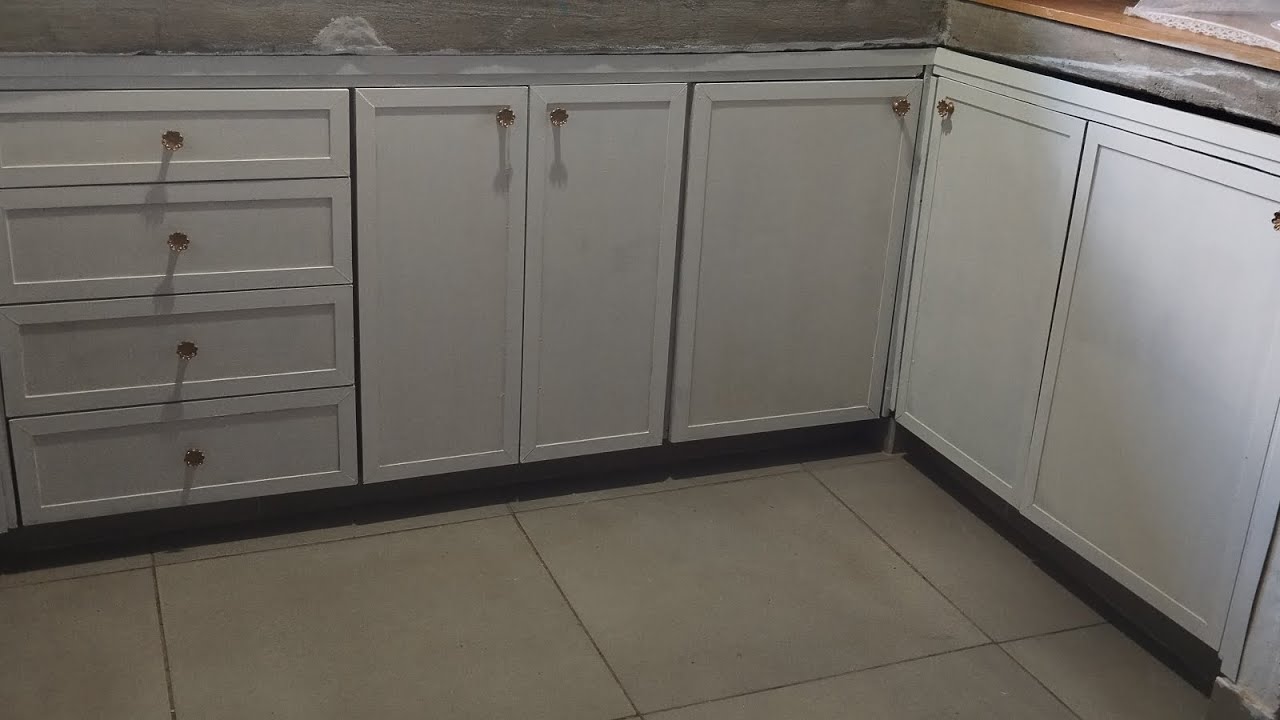 Cozinha estilo americano Feita com guarda roupa antigo - Time lapse 