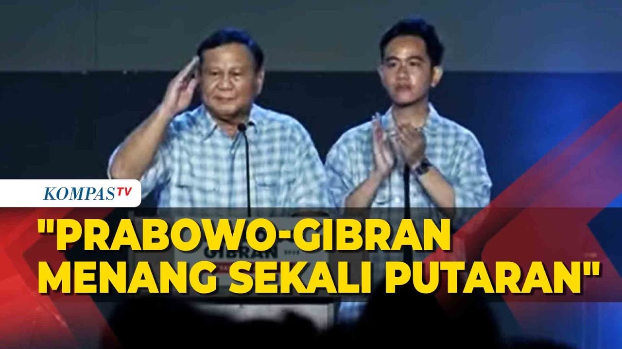 [FULL] Pidato Prabowo di Istora, Usai Pengumuman Hasil Quick Count