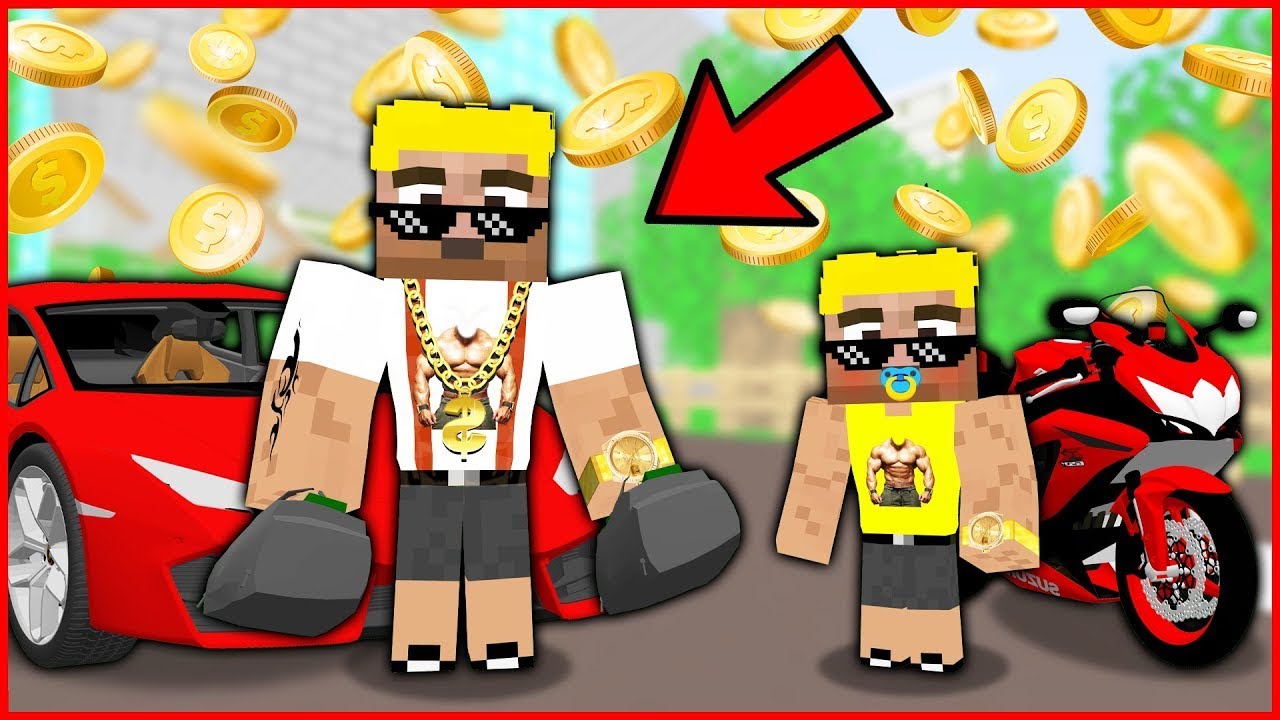 EFEKAN VE KASLI BEBEĞİ ZENGİN OLDU! 😱 - Minecraft ZENGİN FAKİR HAYATI!