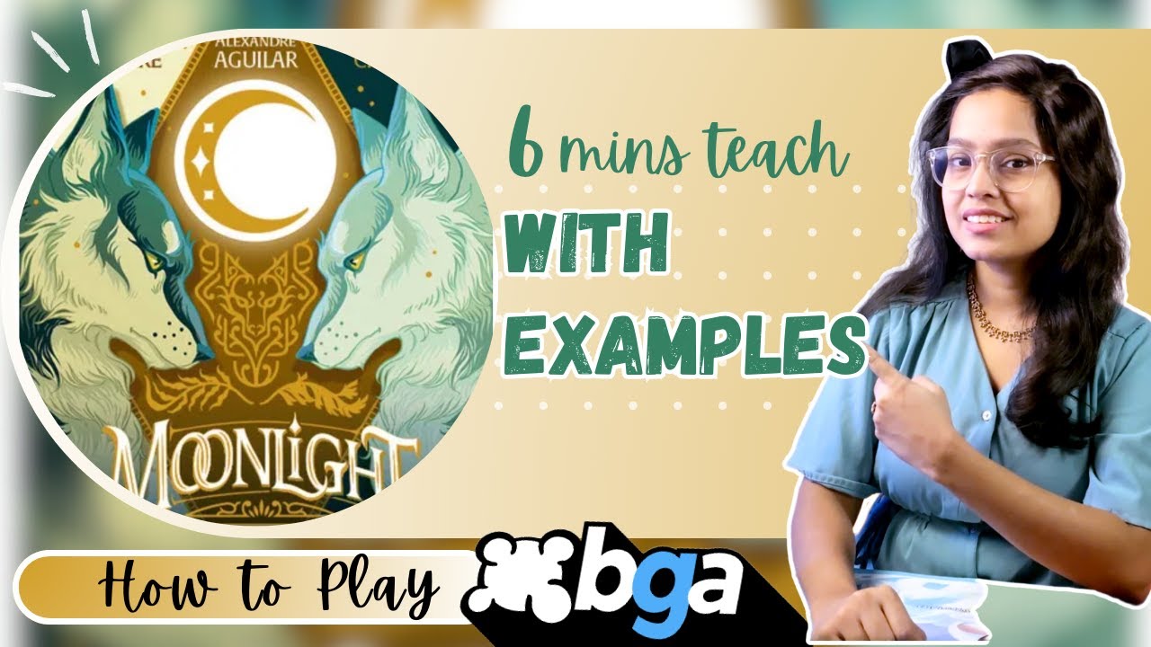 Moonlight — как играть в Board Game Arena | 6 мин!