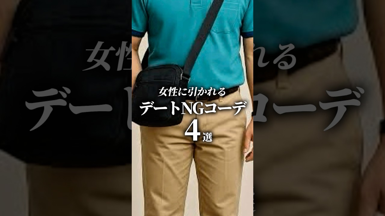 【40代50代】大人のデートNGコーデ4選 #メンズファッション #デートコーデ #大人カジュアル #着こなし