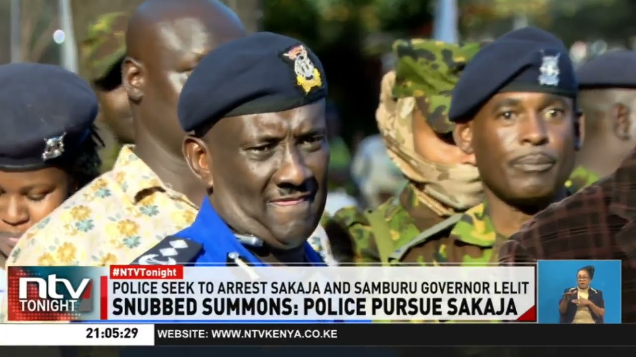 Police officers storm City Hall seeking to arrest Governor Sakaja over Senate committee summons