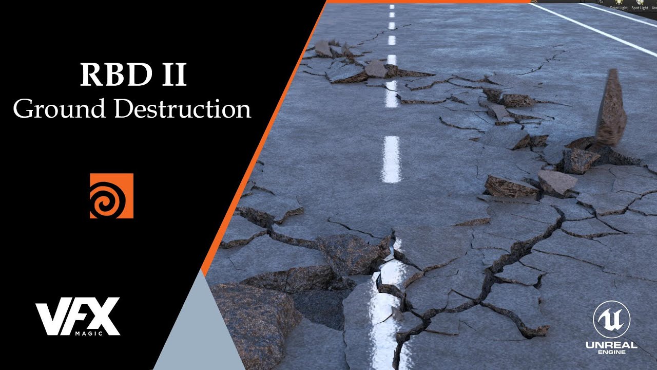 [TRAILER] Houdini RBD II - Ground Destruction