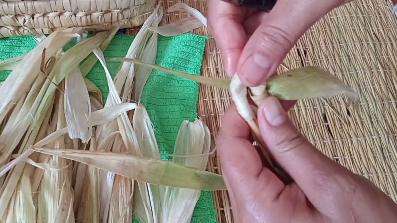 اعمال يدوية باوراق الذرة لتزيين مطبخك بأبسط الأشياء 💁