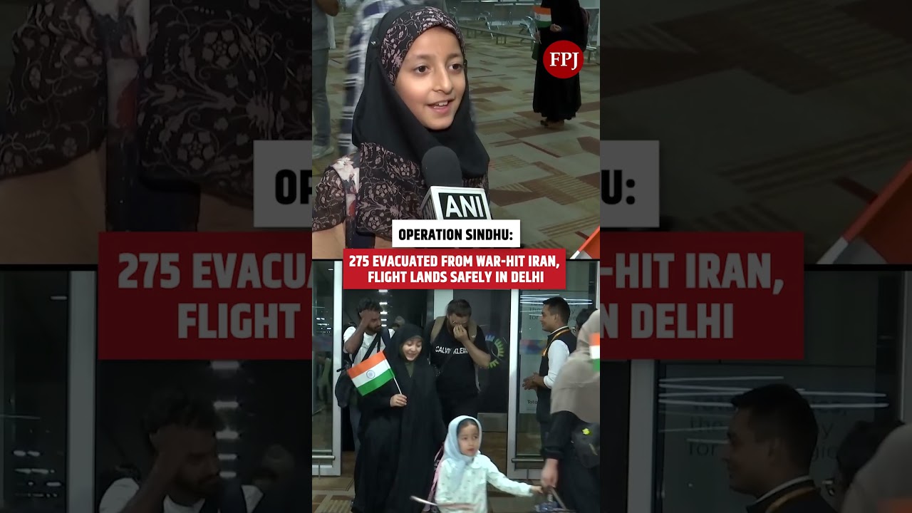 Operation Sindhu: 272 Indians, 3 Nepalese Evacuated from War-Torn Iran | Flight Lands in Delhi