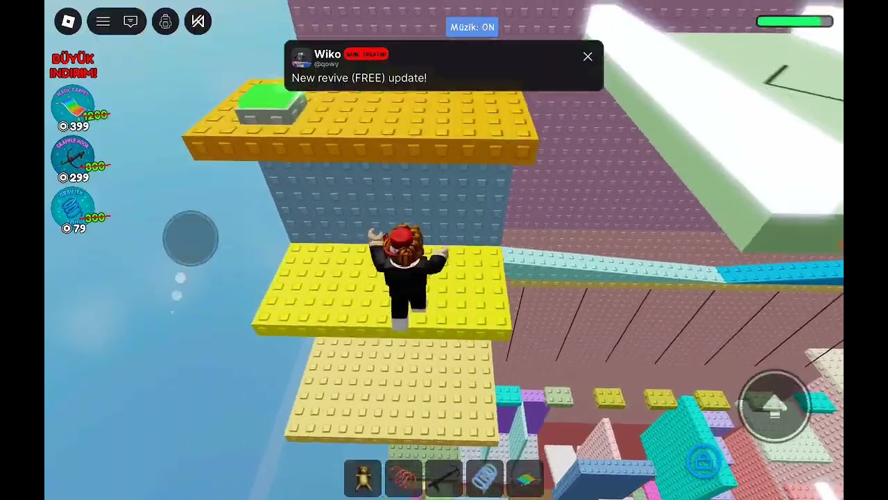 Roblox mutlu kule yaptım :)