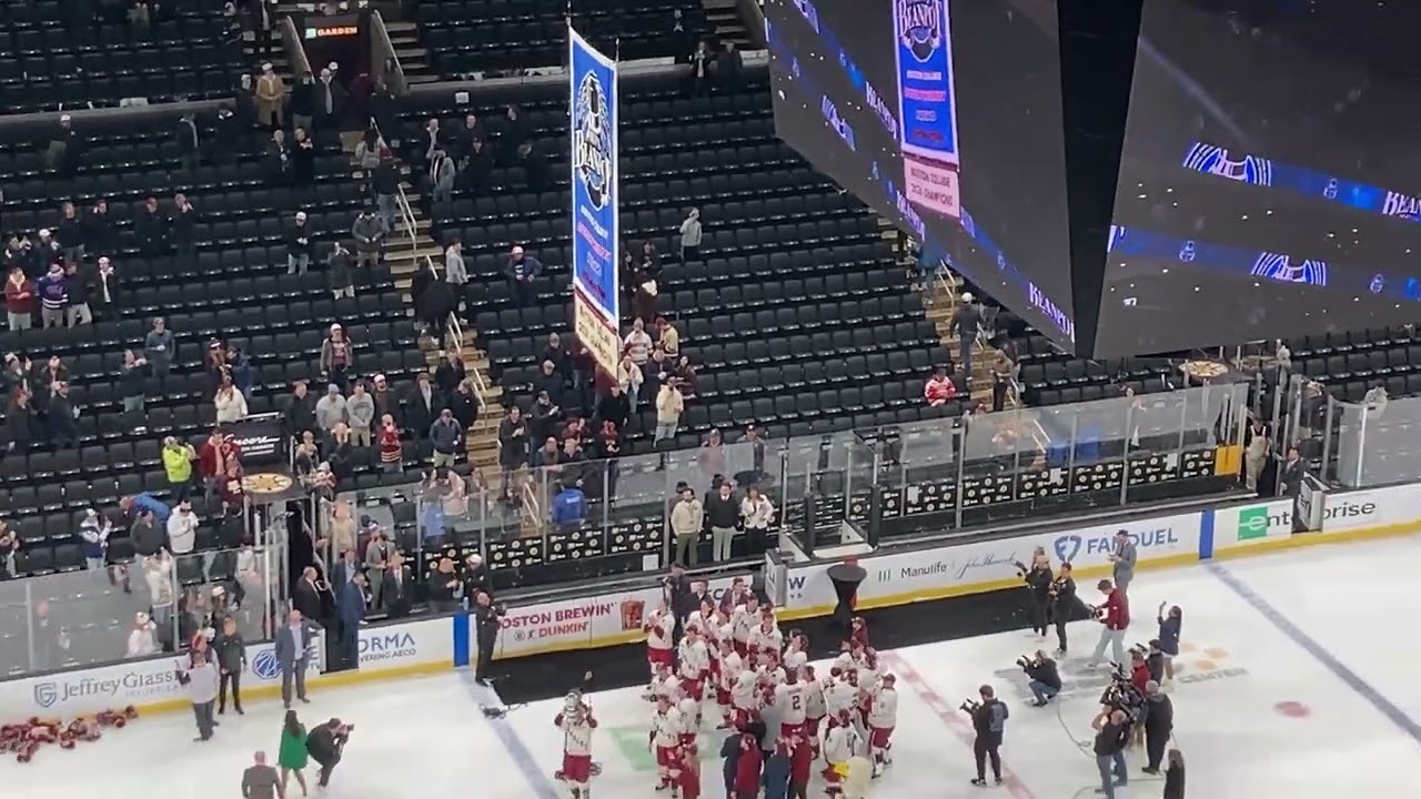 Boston College Gets the Beanpot Trophy 2026