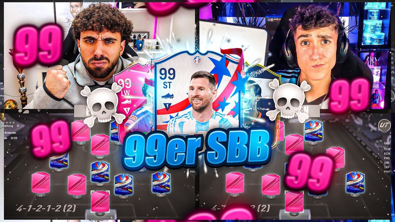 KOMPLETT ZERST&Ouml;RT🚨😱99+ RATING SBB🔥🔥 EA FC 24