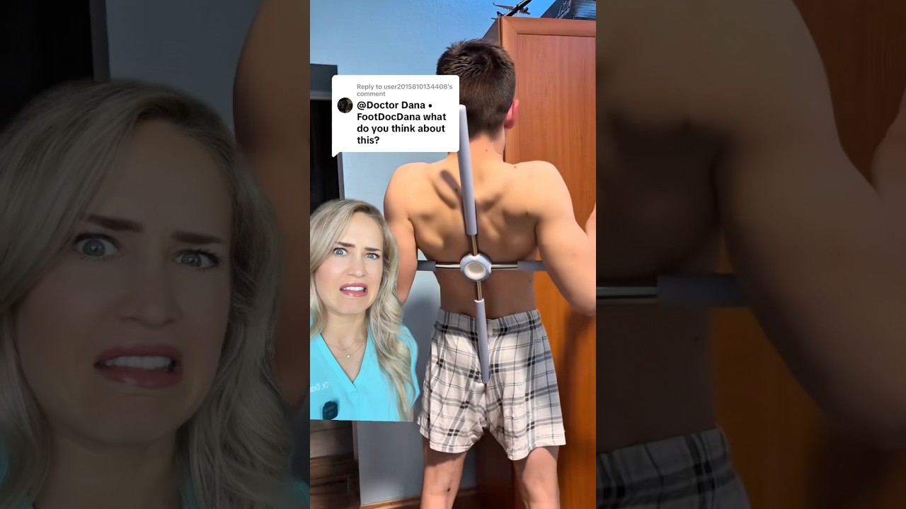 Doctor reacts: EXTREME back cracking device