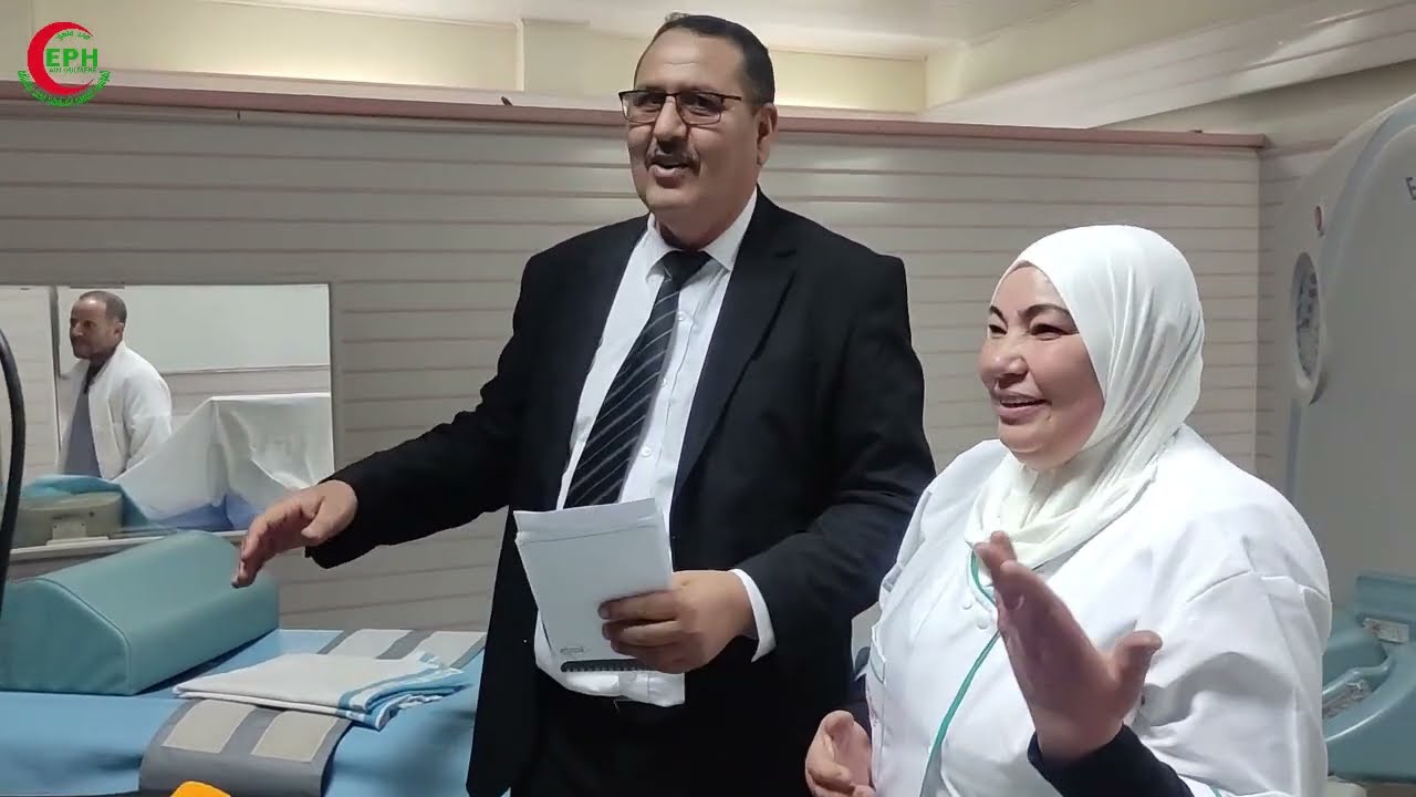 زيارة نواب المجلس الشعبي الوطني الى مستشفى عين ولمان