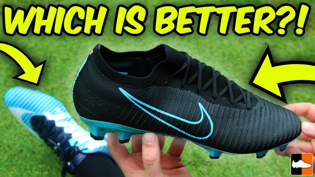 Flyknit Ultra vs Vapor - Which Nike Mercurial Is Better? Boot Battle