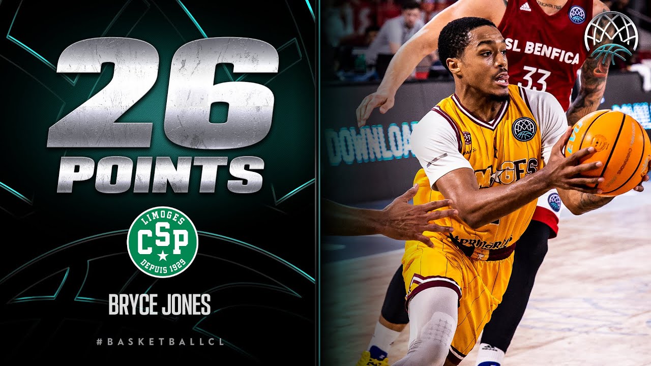 Bryce JONES hit 26 PTS 🥶 | Week 10 | Basketball Champions League 2022/23