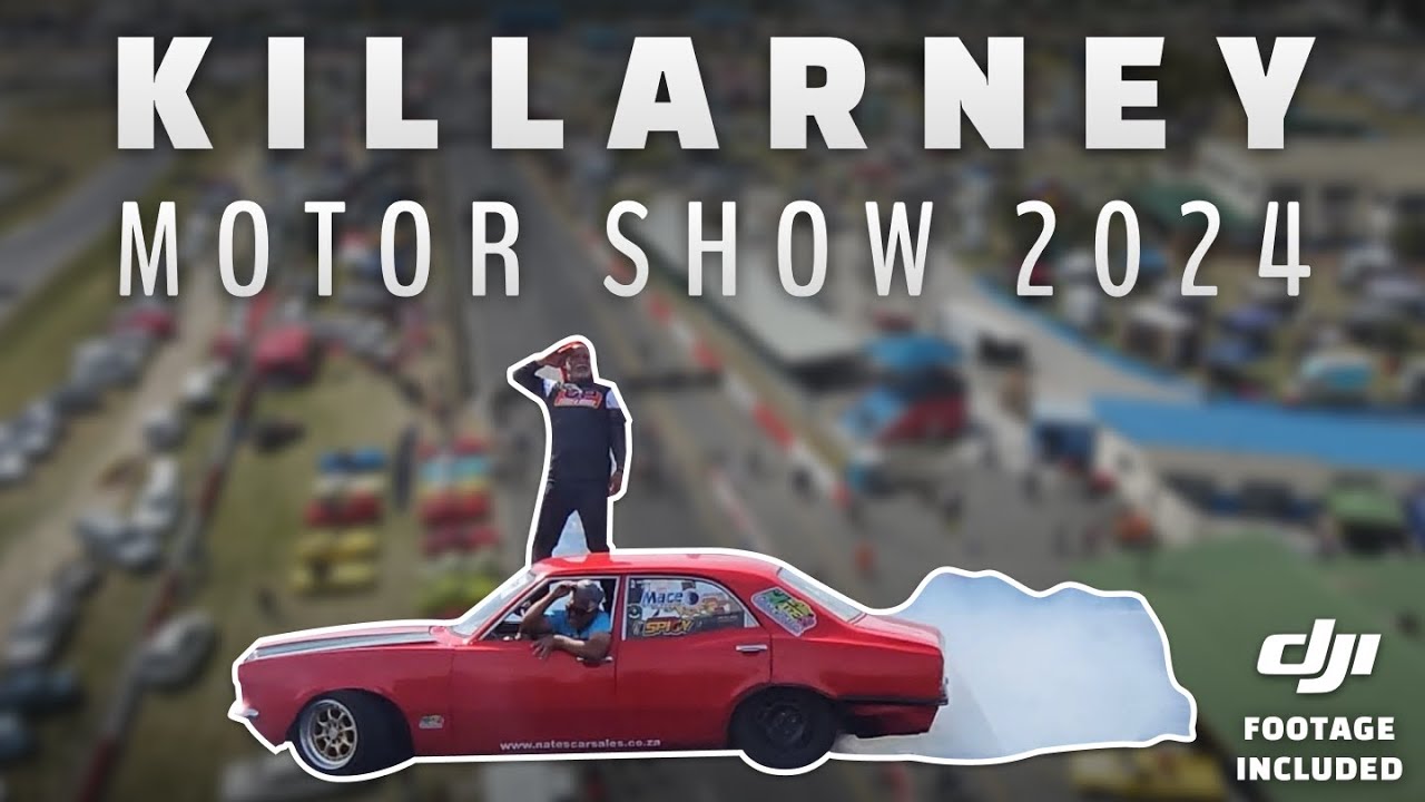 KILLARNEY MOTOR SHOW 2024 | SPINNING 🔥 #movie #cars #spinning #video #capetown #dji #motorsport #rsa