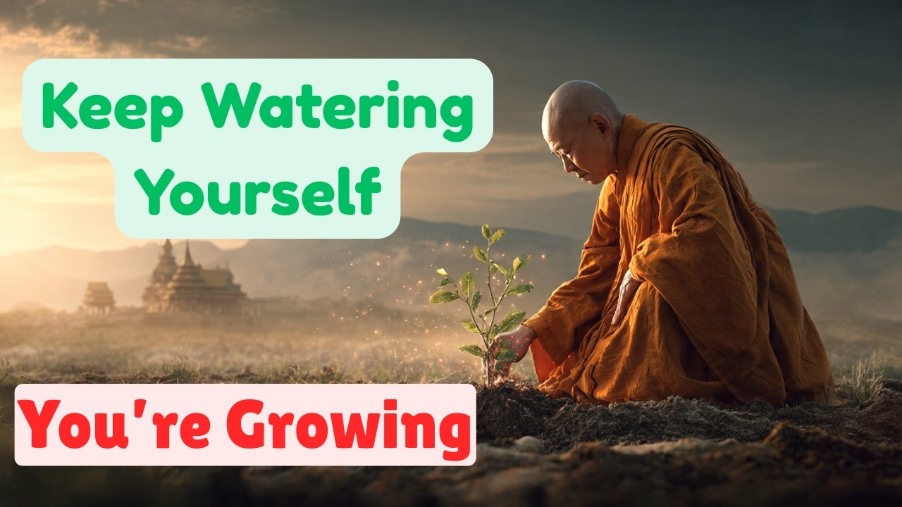 Keep Watering Yourself — You Are Growing Even When You Can’t See It | A Monk’s Wisdom