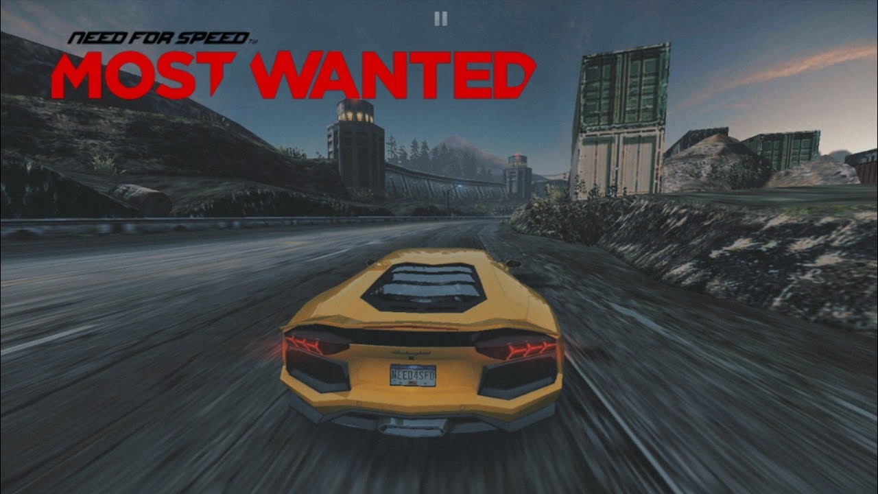 NFS MOST WANTED MOBILE - LAMBORGHINI AVENTADOR LP700-4 [GOLD - 100%]