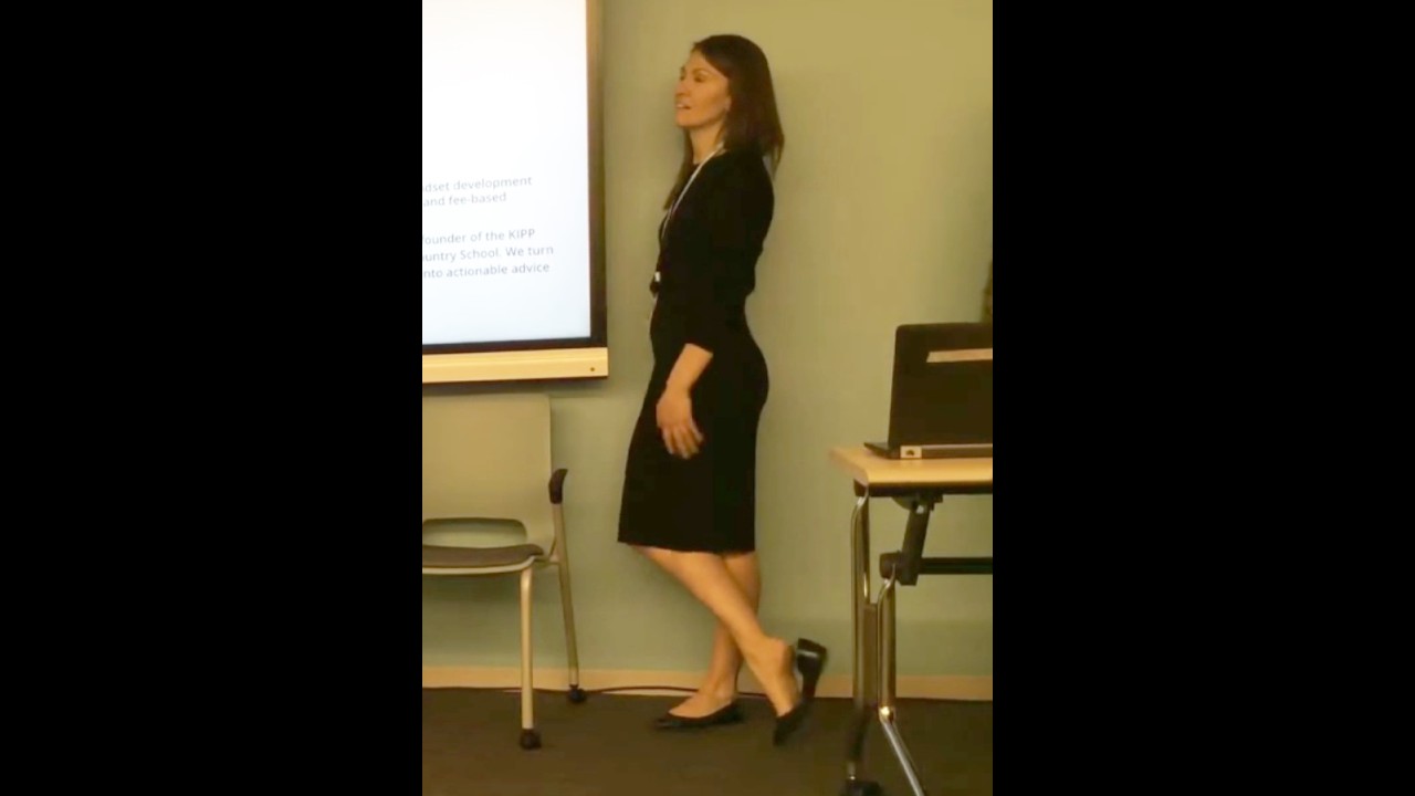 Classroom | Candid Teacher Feet in Flats #1