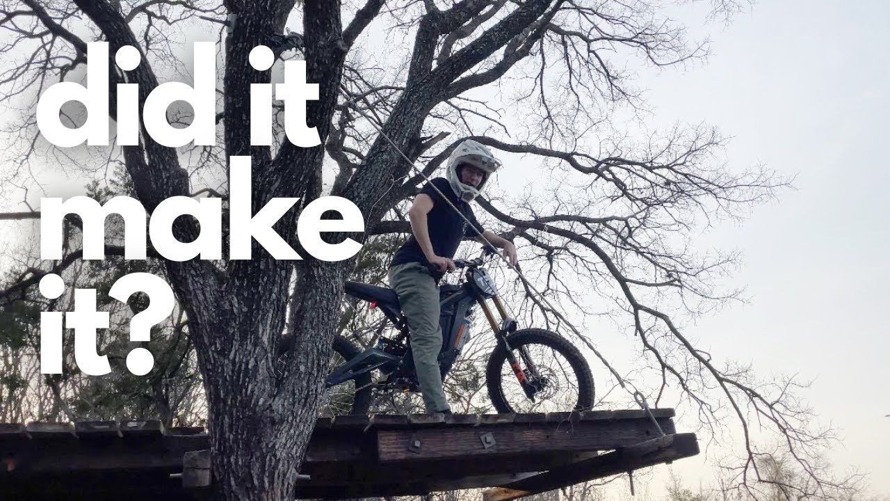 Huge DROP on Surron Ebike!
