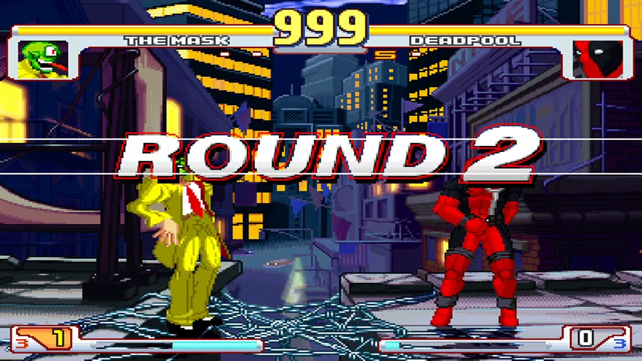 NICK54222 MUGEN: The Mask VS Deadpool