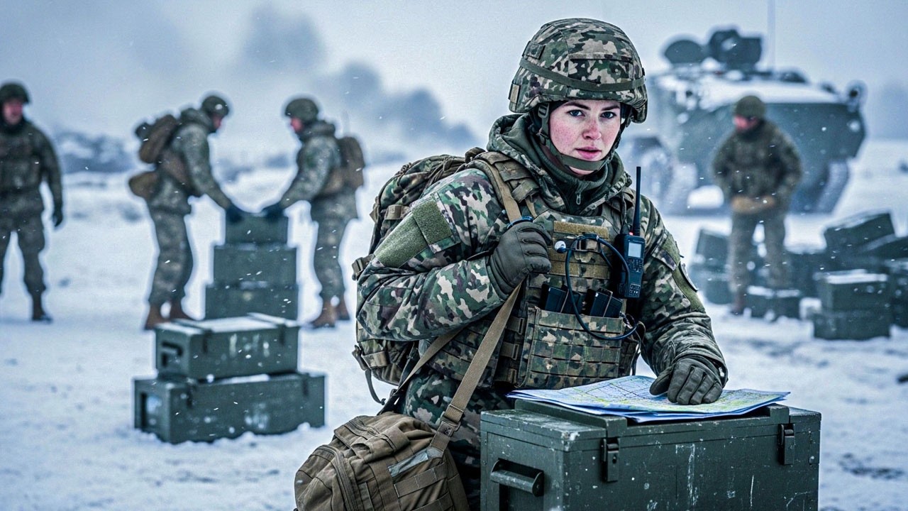 She Was Only Delivering Supplies — The Next Day,She Was The One Who Wiped Out The Enemy’s Main Force
